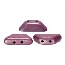 Les perles par Puca® Tinos beads Metallic Mat Dark Plum 23980/79083